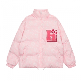 Knock Knock розовая женская куртка с принтами - Hello Kitty