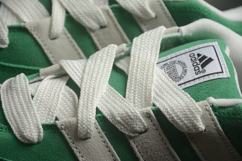 Спортивные кроссовки Adidas Adimatic замшевые цвет-зелёный