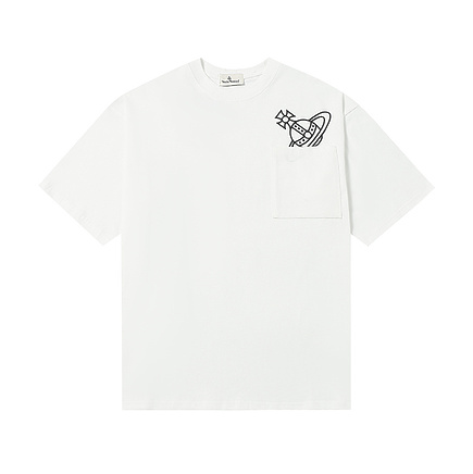 Футболка Vivienne Westwood в белом цвете прямого кроя