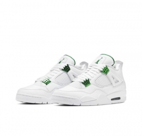 Белые кроссовки с сеткой Air Jordan 4