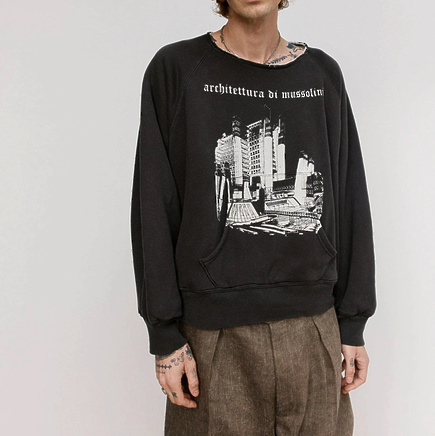 Свитшот Enfants Riches Deprimes черного цвета с длинным рукавом