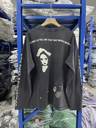 Свитшот Enfants Riches Deprimes темно-серый с принтом