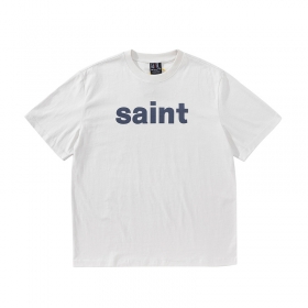 Повседневная Saint Michael белая футболка с рисунком "Окно"