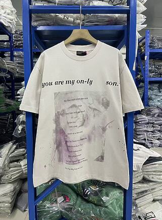 Enfants Riches Deprimes футболка белого цвета с надписью на груди