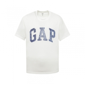 Gap легкая футболка с коротким рукавом в белом цвете