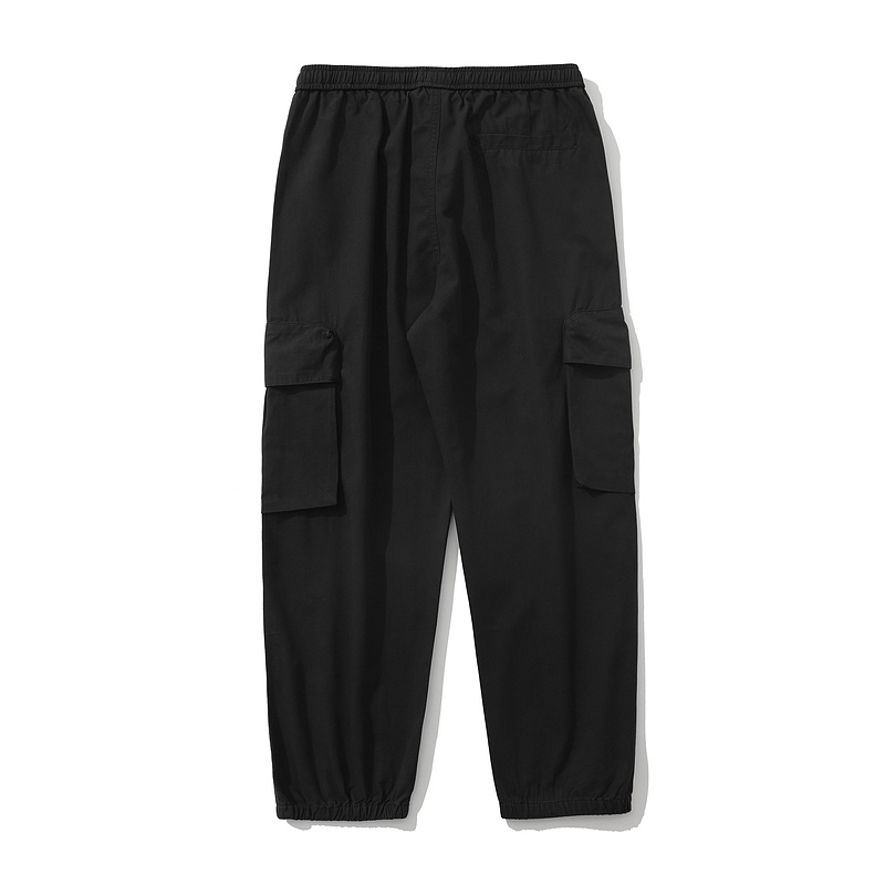 Джоггеры TXC Pants черного цвета на верёвке с боковыми карманами