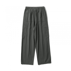 Серые хлопковые штаны бренда TXC Pants с карманами 
