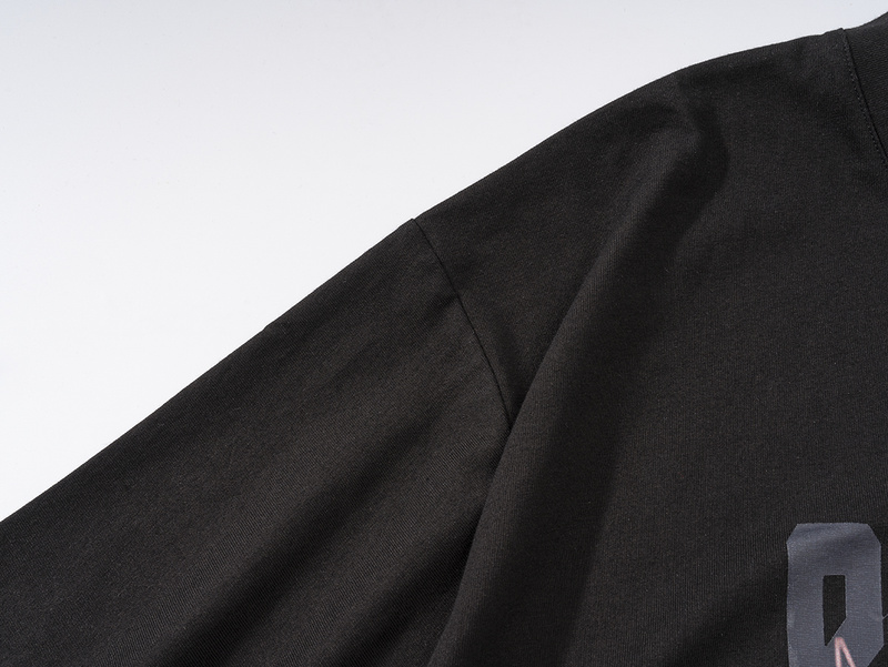 Чёрная футболка TCL с абстрактным принтом Pegasus спереди