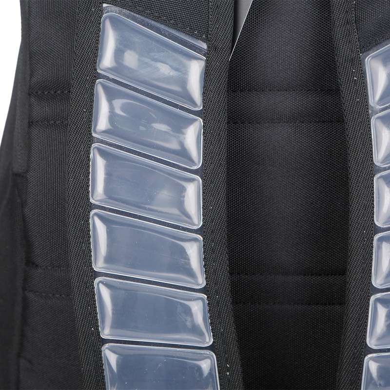 Чёрный рюкзак Nike для повседневного ношения с логотипом белого цвета