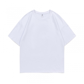 Эксклюзивная футболка YEE белого цвета прямого кроя из хлопка