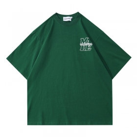 Зелёная с логотипом на груди и спине Made Extreme футболка
