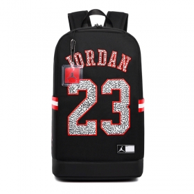 Чёрный рюкзак Jordan "23" выполнен из текстильного материала 
