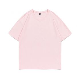 Креативная UT&UT модель футболки светло-розового цвета