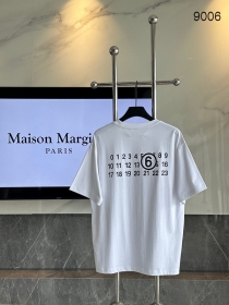 Комфортная Maison Margiela белого цвета футболка свободного кроя