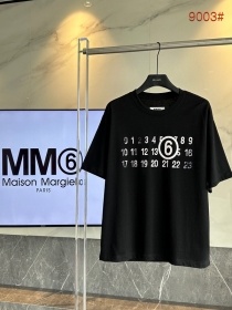 Оригинальная футболка от бренда Maison Margiela черного цвета