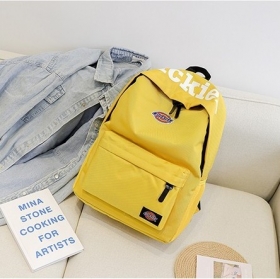 Яркий Dickies жёлтый рюкзак с двумя карманами на молнии