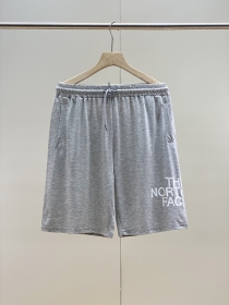 Трикотажные серые шорты с крупным логотипом The North Face