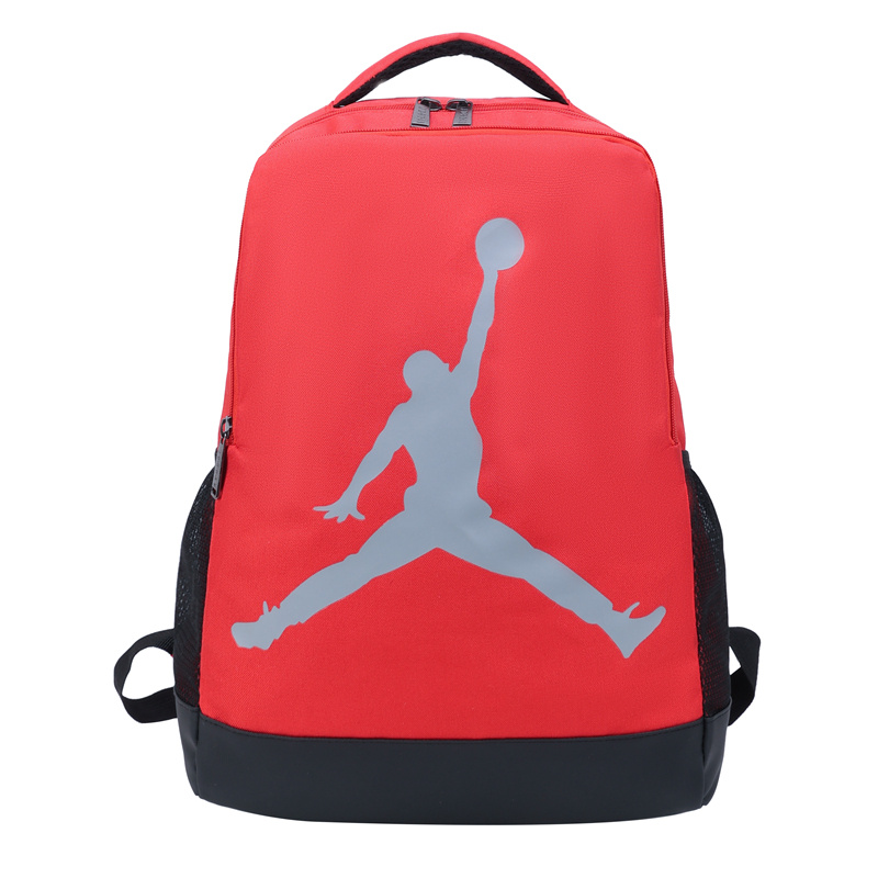 Рюкзак Jordan городского стиля в красном цвете с отделениями внутри