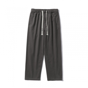 Базовые повседневные брюки на резинке с завязками TXC Pants цвет-серый