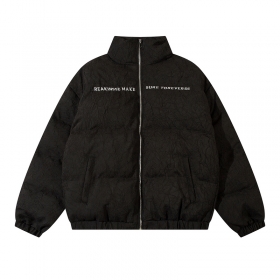 REAKINSSE базовая черная куртка-пуховик из синтетики