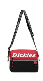 Dickies сумка чёрно-красная через плечо с двумя отделениями