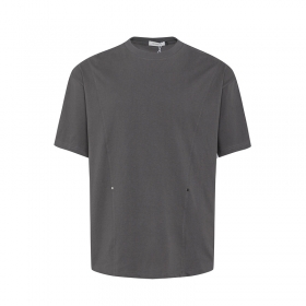 Однотонная с короткими рукавами темно-серая Rhythm Club футболка