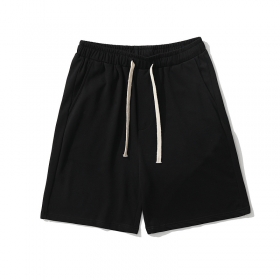 Шорты TXC Pants хлопковые пляжные чёрного цвета с двумя карманами