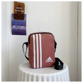 Компактная сумка-барсетка Adidas розового цвета, разные расцветки.