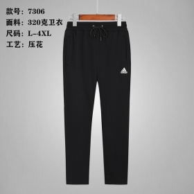 Классические от бренда Adidas черные спортивные штаны
