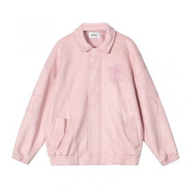 Розовая куртка Made Extreme с надписью