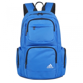 Универсальный голубой рюкзак Adidas с мягкими плечевыми лямками