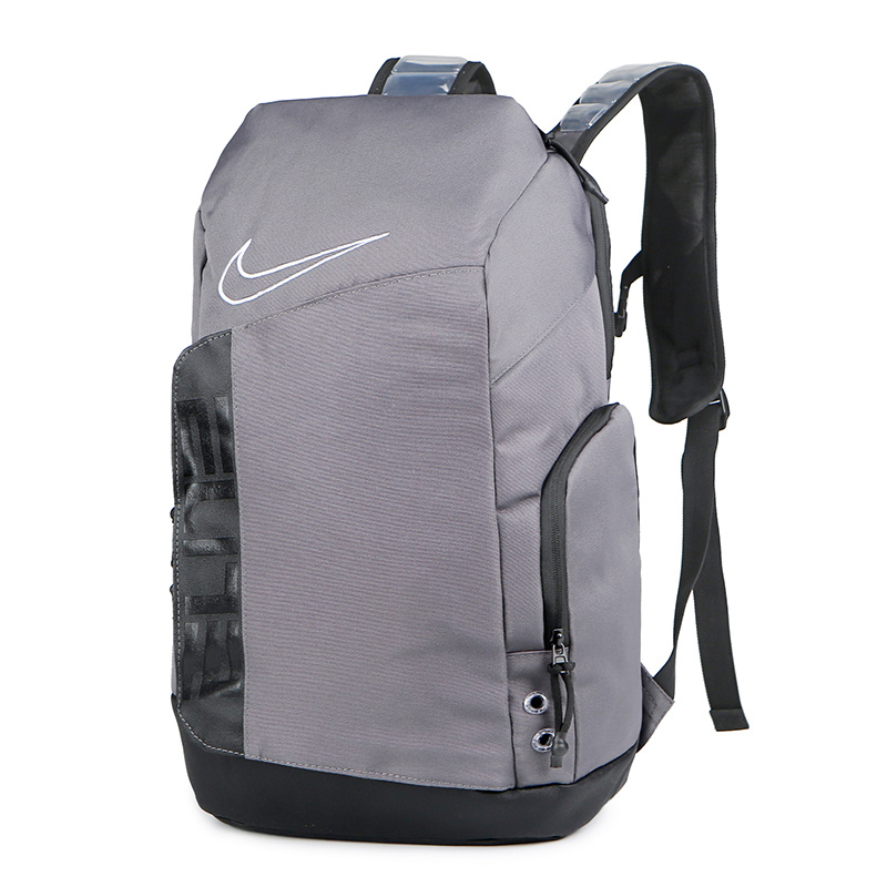 Практичный рюкзак Nike серого цвета для повседневного ношения