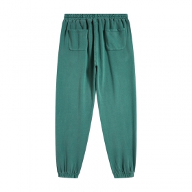 Базовые BE THRIVED зелёные спортивные штаны оверсайз покроя