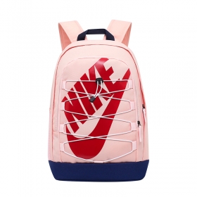 Розовый рюкзак с затяжками и логотипом Nike из текстильного материала