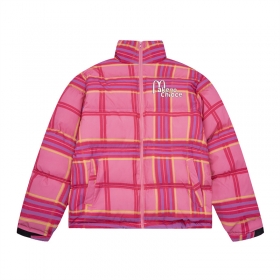 Оригинальная модель Ken Vibe куртки в розовом цвете в клетку