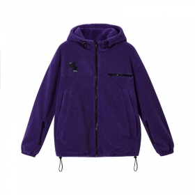 Фиолетовая куртка шерпа Made Extreme