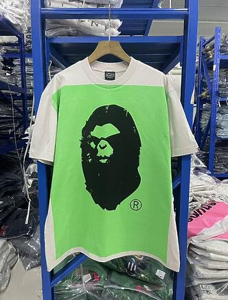 Saint Michael футболка в белом цвете с зеленным принтом