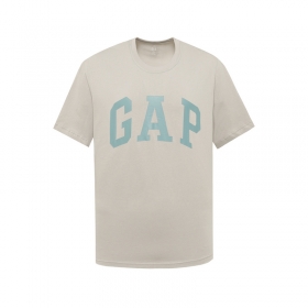 Качественная футболка Gap кофейного цвета из хлопка