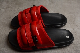 Красные удобные шлёпанцы Nike Air Jordan Super play Slide
