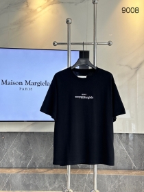 Базовая в черном цвете Maison Margiela футболка из хлопка
