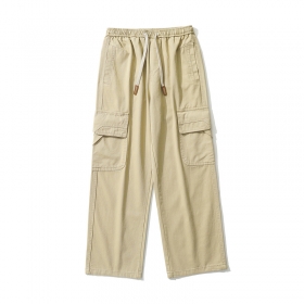 Штаны-карго бренда TXC Pants бежевого цвета из хлопка