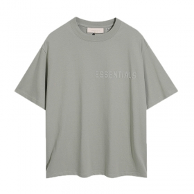 Базовая серо-коричневая футболка от бренда Essentials