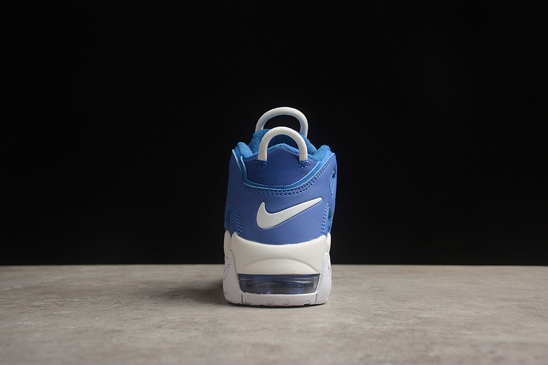 Синие кроссовки Nike Air More Uptempo 96 с прорезиненной подошвой