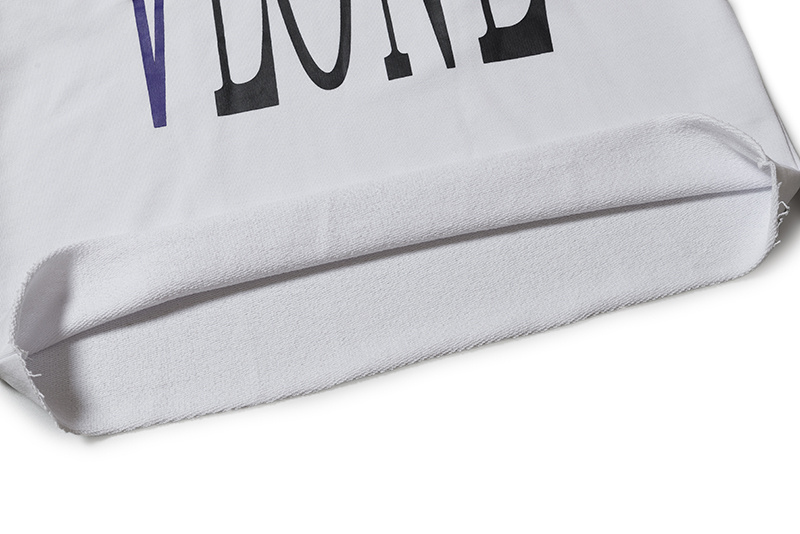 Белый худи VLONE с фиолетовым логотипом
