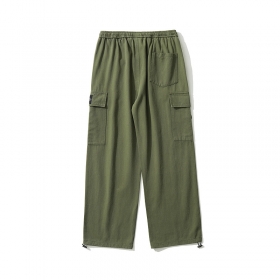 Джоггеры базовые TXC Pants цвета зелёный хаки с боковыми карманами