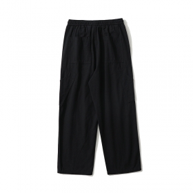 Хлопковые брюки TXC Pants черного цвета с карманами