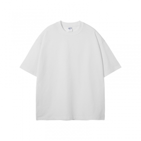 Белая классическая повседневная футболка ARTIEMASTER плотностью 275г