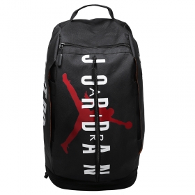 Большая 2в1 сумка-рюкзак с логотипом Air Jordan чёрная 