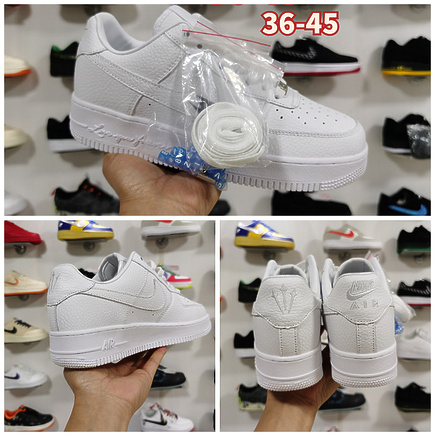 Кроссовки Total White Air Force кожа