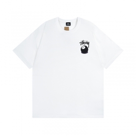 Stussy T-shirt Joint Белая футболка с бильярдным принтом Nike